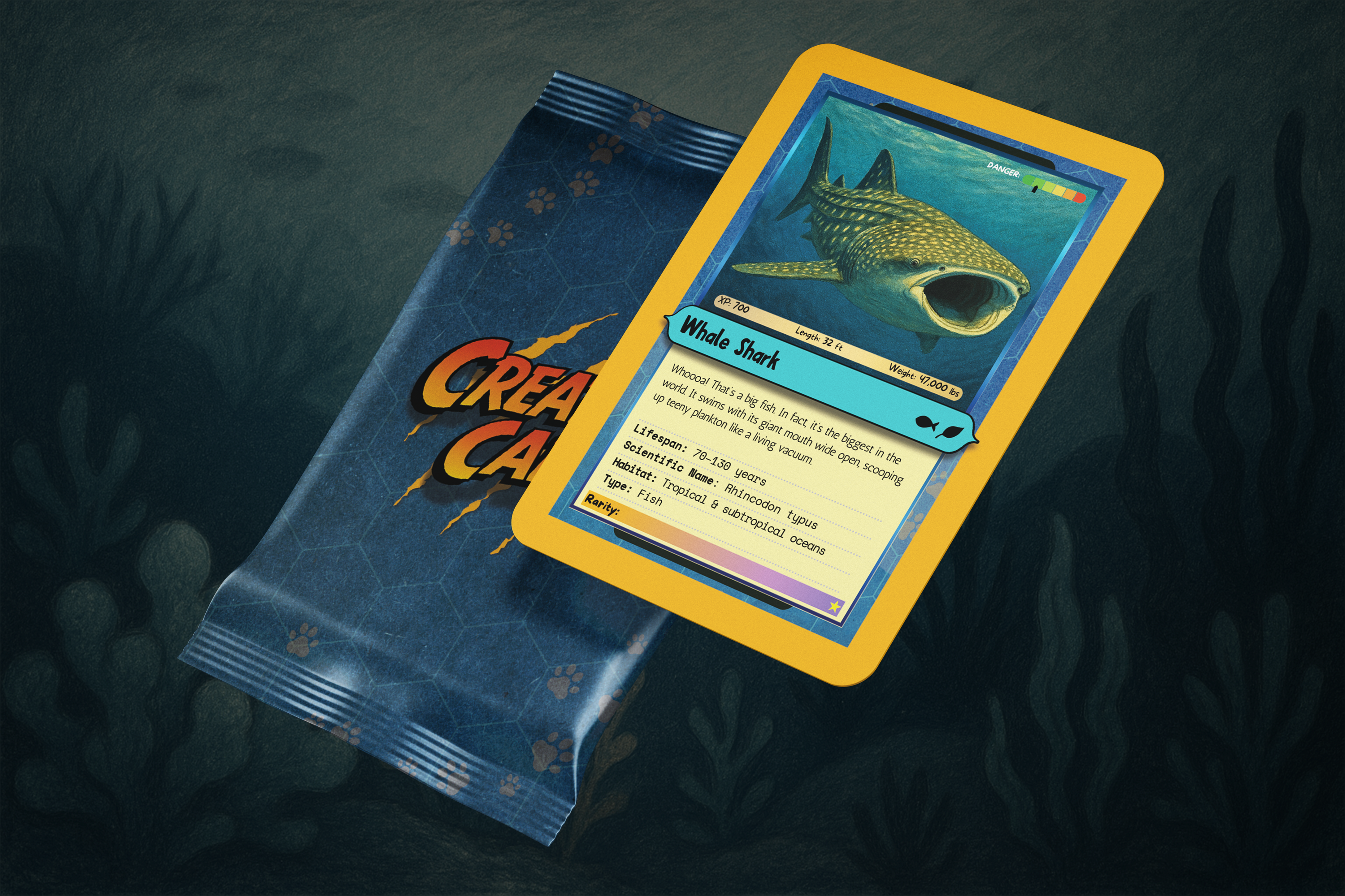 ANIMAL TRADING CARDS