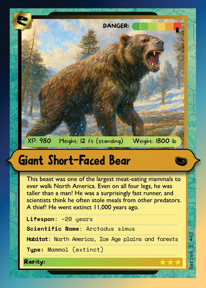 Giant Short-Faced Bear