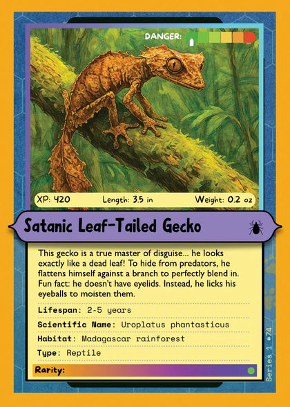 Satanic Leaf-Tailed Gecko
